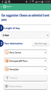 Mapa Metra Paryż Android
